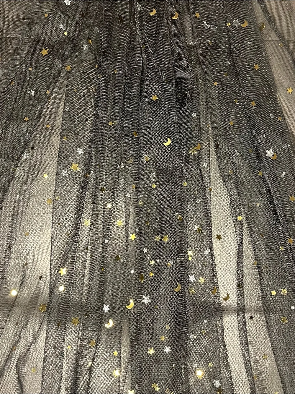 Black Celestial Wedding Veil